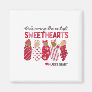 Delivering The Cutest Sweethearts Labour Delivery  Magnet