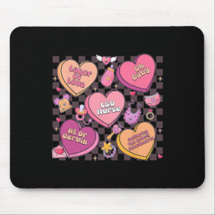 Delivering The Cutest Sweethearts Valentine Landd Mouse Pad