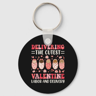 Delivering The Cutest Valentine Day Labor And Deli Key Ring