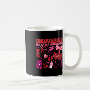 Delivering The Cutest Valentines Floral Labor Deli Coffee Mug