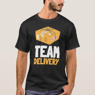 Delivery Driver Logistic Trucker And Mailman T-Shirt
