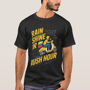 Delivery Driver Motorcycle Food Delivery Guy Couri T-Shirt
