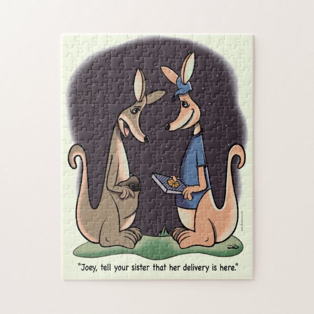 Delivery Jigsaw Puzzle (Vertical)