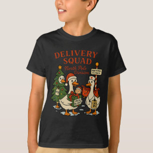 Delivery Squad Labor And Delivery Nurse Christmas T-Shirt
