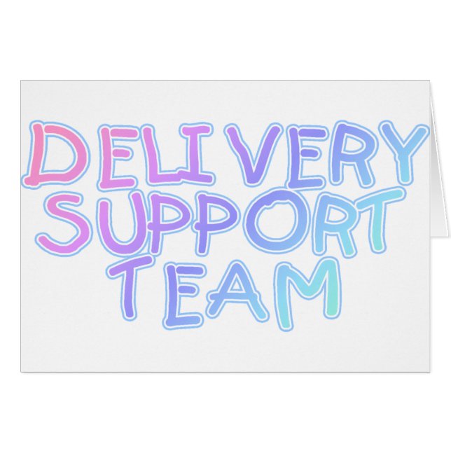 Delivery Support Team (Front Horizontal)