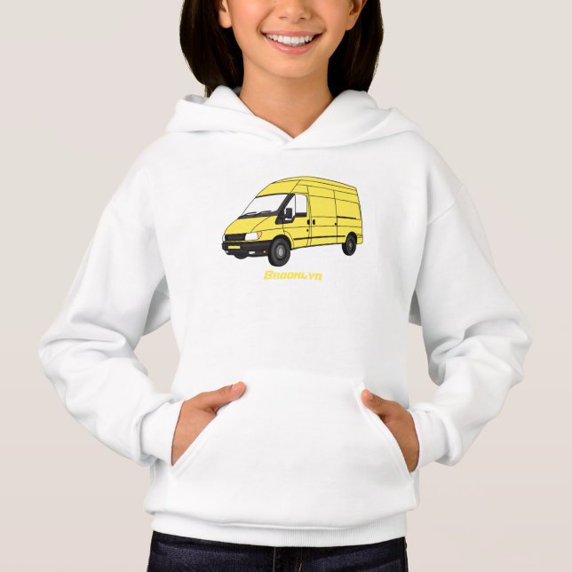Delivery van illustration (Front)