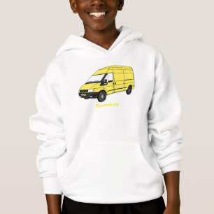 Delivery van illustration