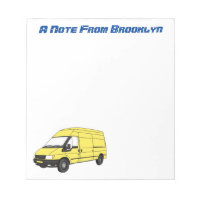 Delivery van illustration