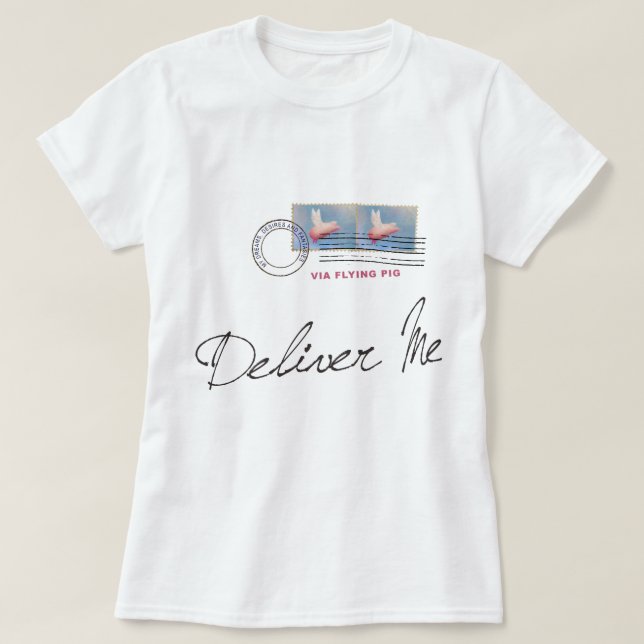 Delivery Yourself T-Shirt (Design Front)