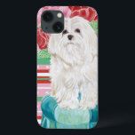 Della Rose Maltese iPhone 13 Case<br><div class="desc">Animals</div>