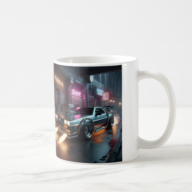 delorian coffee mug (Right)