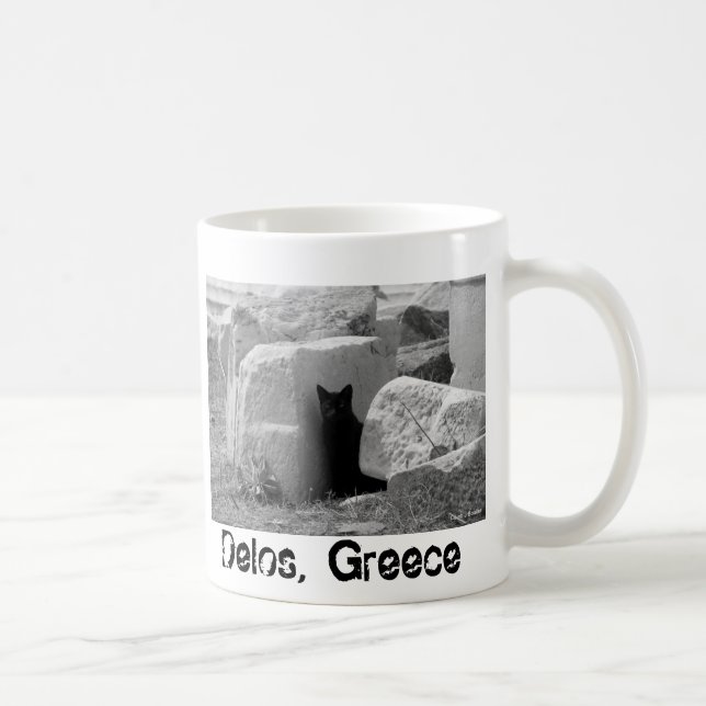 Delos, Greece Coffee Mug (Right)
