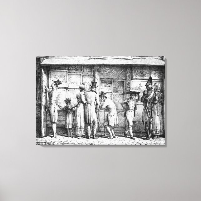 Delpech's Lithographic Print Shop, c.1818 (Front)