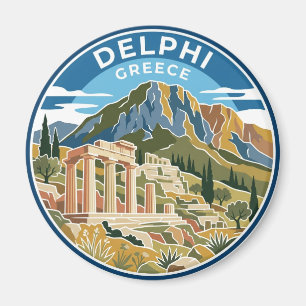 Delphi Greece Magnet