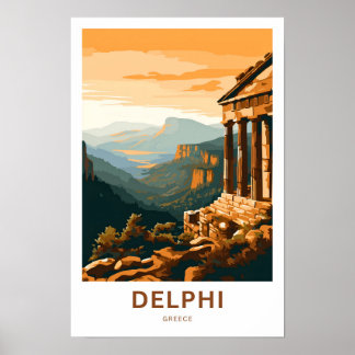 Delphi Greece Travel Print
