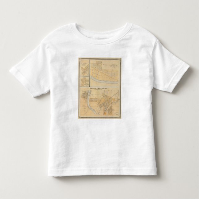 Delphi & Pittsburg with suburban towns Toddler T-Shirt (Front)