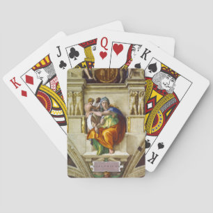 Delphic Sibyl by Michelangelo Playing Cards