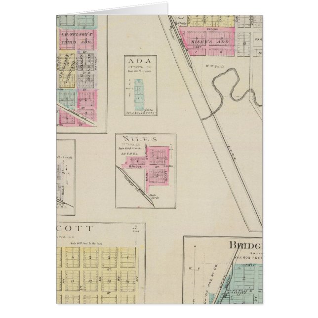 Delphos, Bennington, Ada, Verdi, Niles, Kansas (Front)