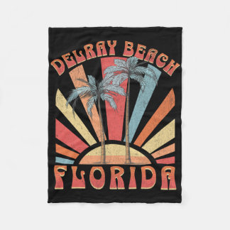 Delray Beach _2 Fleece Blanket