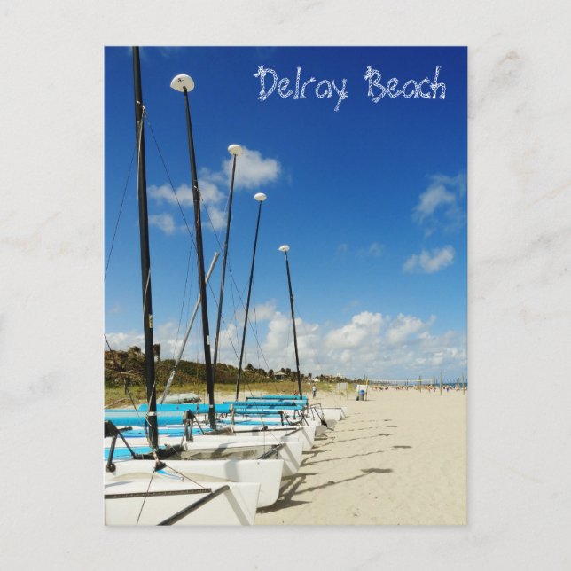 Delray Beach / Florida beach Postcard (Front)