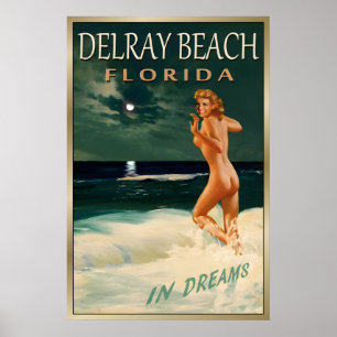 DELRAY BEACH Florida-New Original Marilyn Monroe Poster