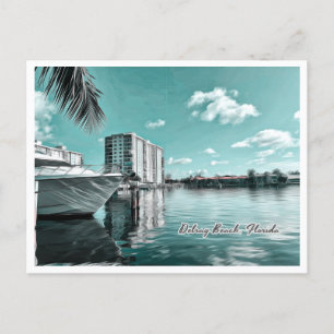 DELRAY BEACH FLORIDA POSTCARD