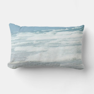 Delray Beach Surf Along the Shore Lumbar Cushion