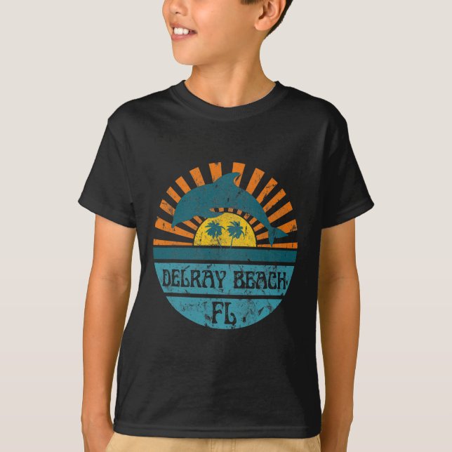 Delray Beach  T-Shirt (Front)