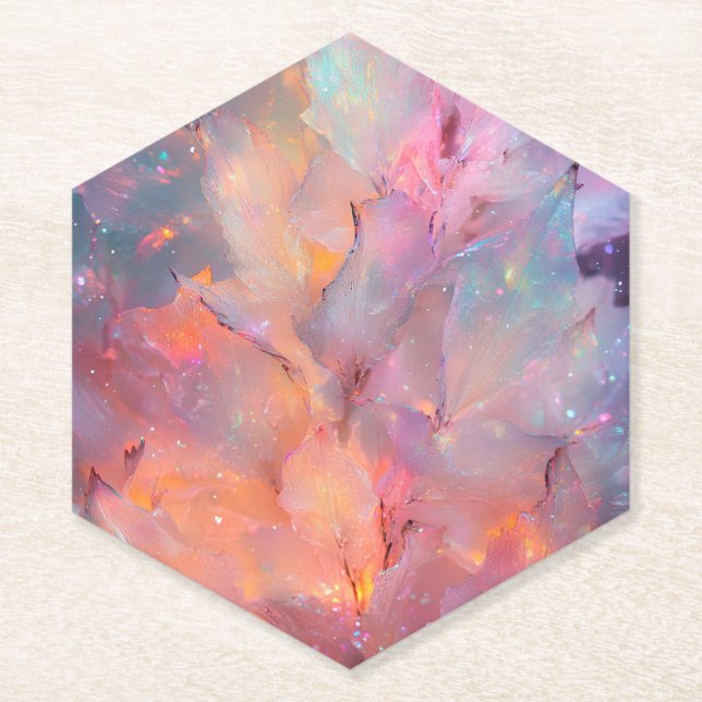 Delta Elegant Paper Coaster (Front)