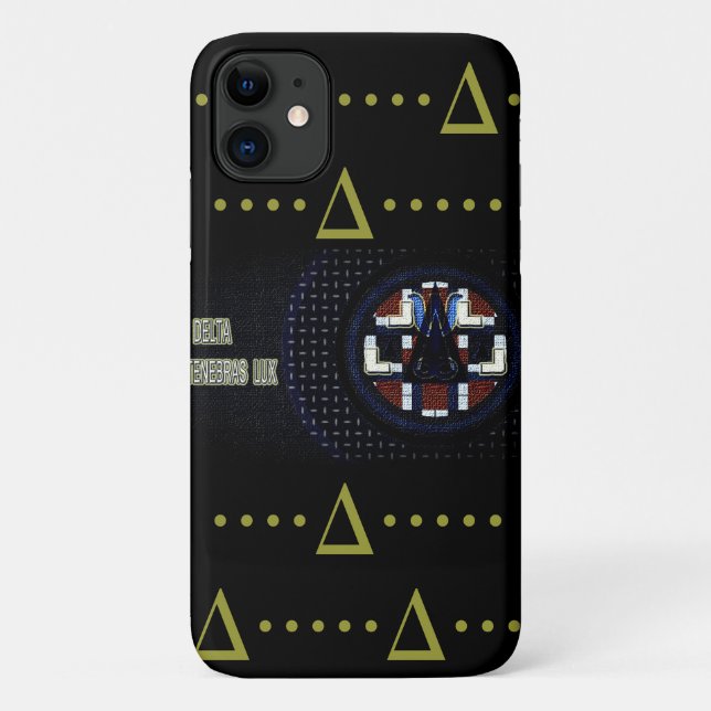 DELTA Fourth Quadra Socionics-inspired Phone iPhon Case-Mate iPhone Case (Back)