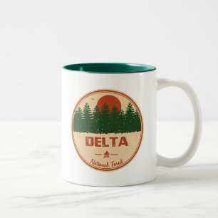 Delta National Forest Two-Tone Coffee Mug
