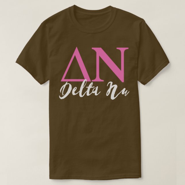 Delta Nu T-Shirt (Design Front)