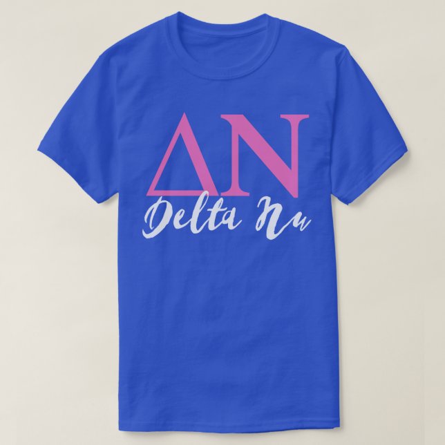 Delta Nu T-Shirt (Design Front)