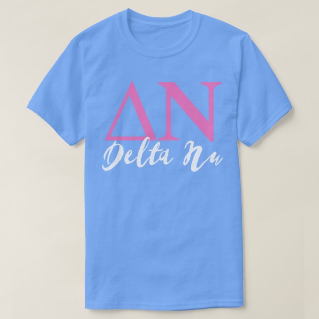 Delta Nu T-Shirt (Design Front)