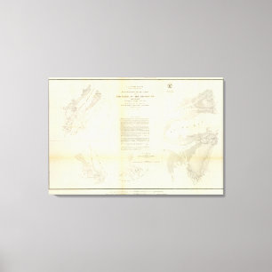 Delta of the Mississippi Canvas Print