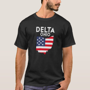 Delta Ohio USA State America Travel Ohioan T-Shirt