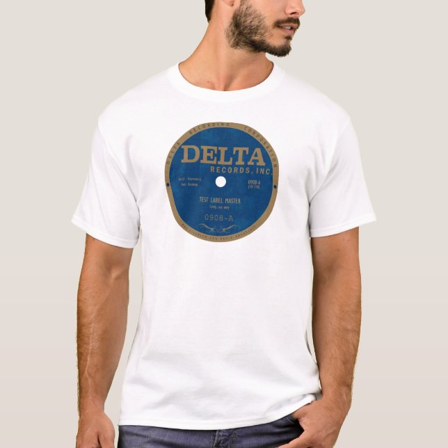 Delta Records label T-Shirt (Front)