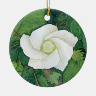 Delta Rose Ceramic Tree Decoration