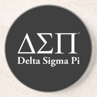 Delta Sigma Pi Classic Logo Coaster