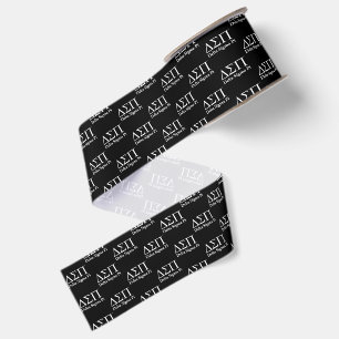 Delta Sigma Pi Classic Logo Grosgrain Ribbon