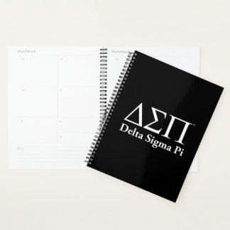 Delta Sigma Pi Classic Logo Planner