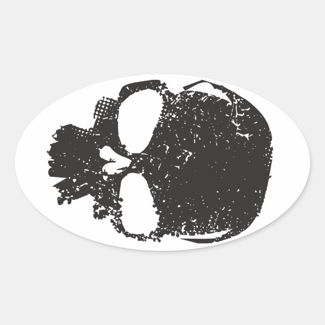 Delta Skull Sticker (Front)