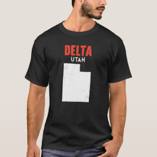 Delta Utah USA State America Travel Utahan T-Shirt