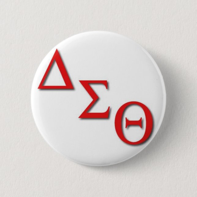 deltasigmatheta 6 cm round badge (Front)