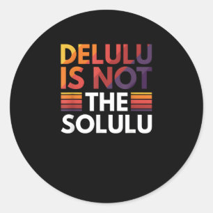 Deluluu Loading… Please Wait Classic Round Sticker
