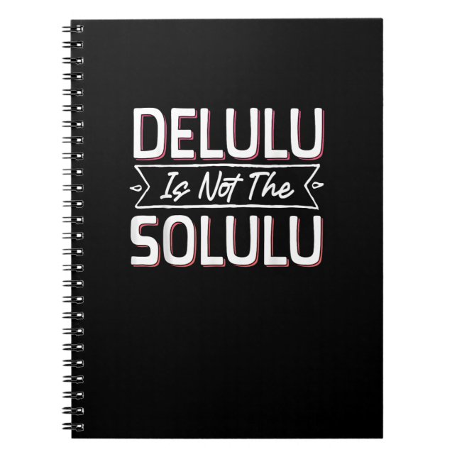 Deluluu Plot Armour Activated Notebook (Front)
