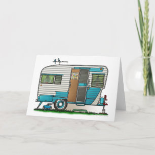 Deluxe Camper Trailer Card
