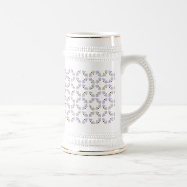 Deluxe Floral Beer Stein (Right)