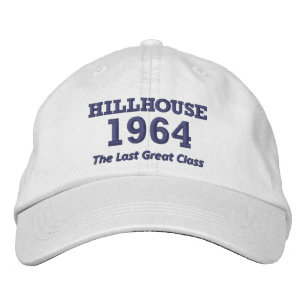 Deluxe Hillhouse '64 cap with embroidered text