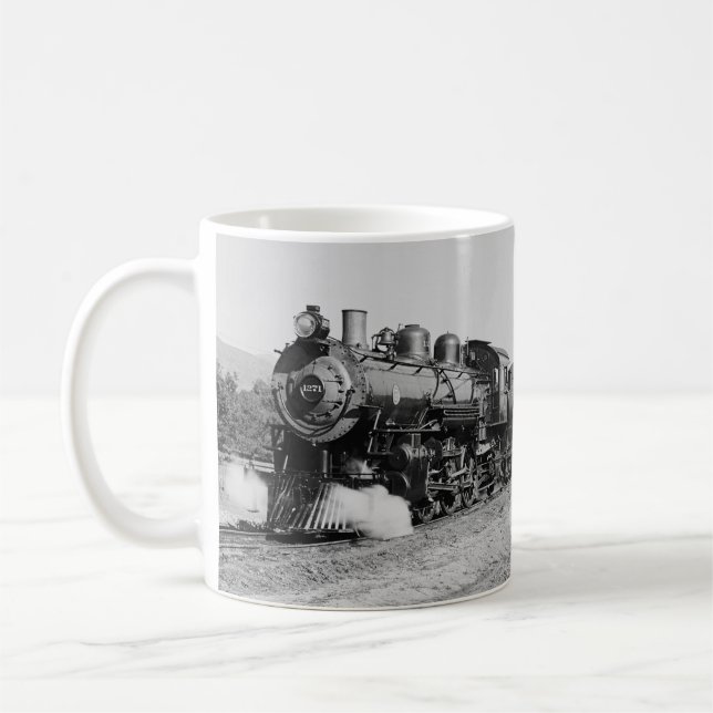 Deluxe Overland Limited Passenger Train Coffee Mug (Left)